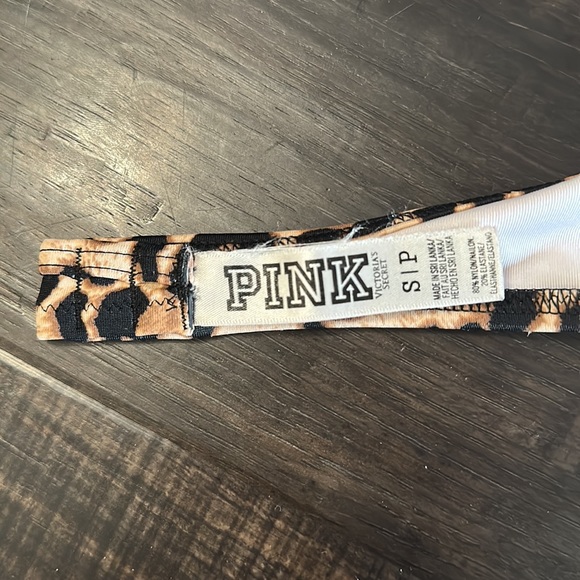 PINK Victoria's Secret Leopard Bikini Top - Picture 5 of 5